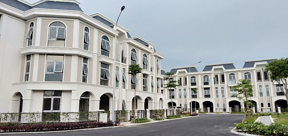 Dãy nhà phố liền kề Phúc An Garden
