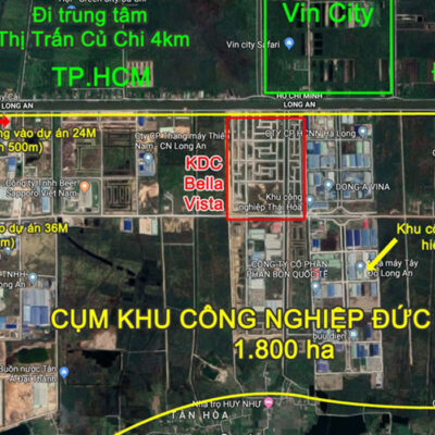 Dự án có vị trí thuận lợi