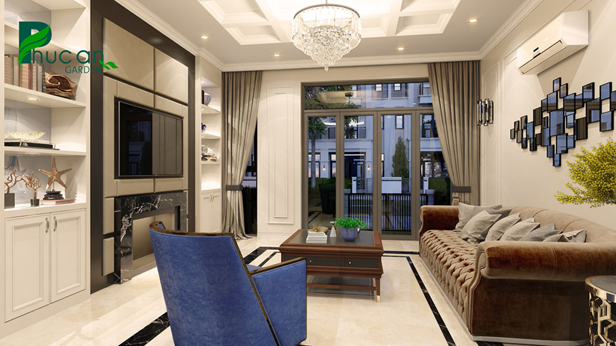 Thiết kế phòng khách thu hút