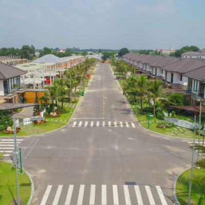 Biệt thự song lập, biệt sân vườn tại Phúc An Ashita - giá bán và thiết kế