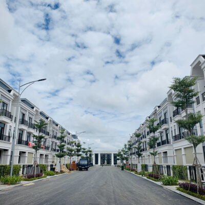 Đường nội khu rộng trải nhựa hoàn toàn