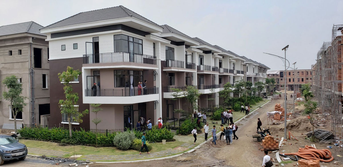 Giai đoạn xây dựng dự án Phúc An City
