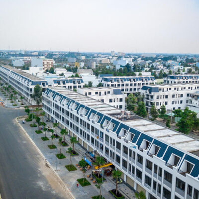 Nhà phố giai đoạn xây dựng