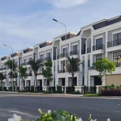 Sản phẩm Nhà Phố View công viên tại dự án