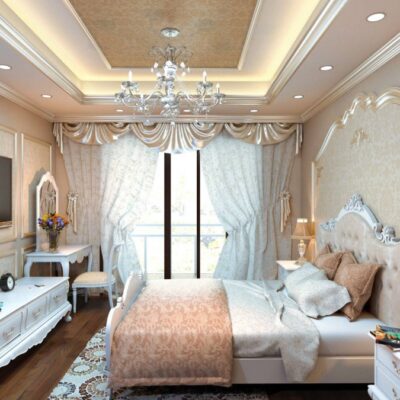 Phòng ngủ biệt thự song lập