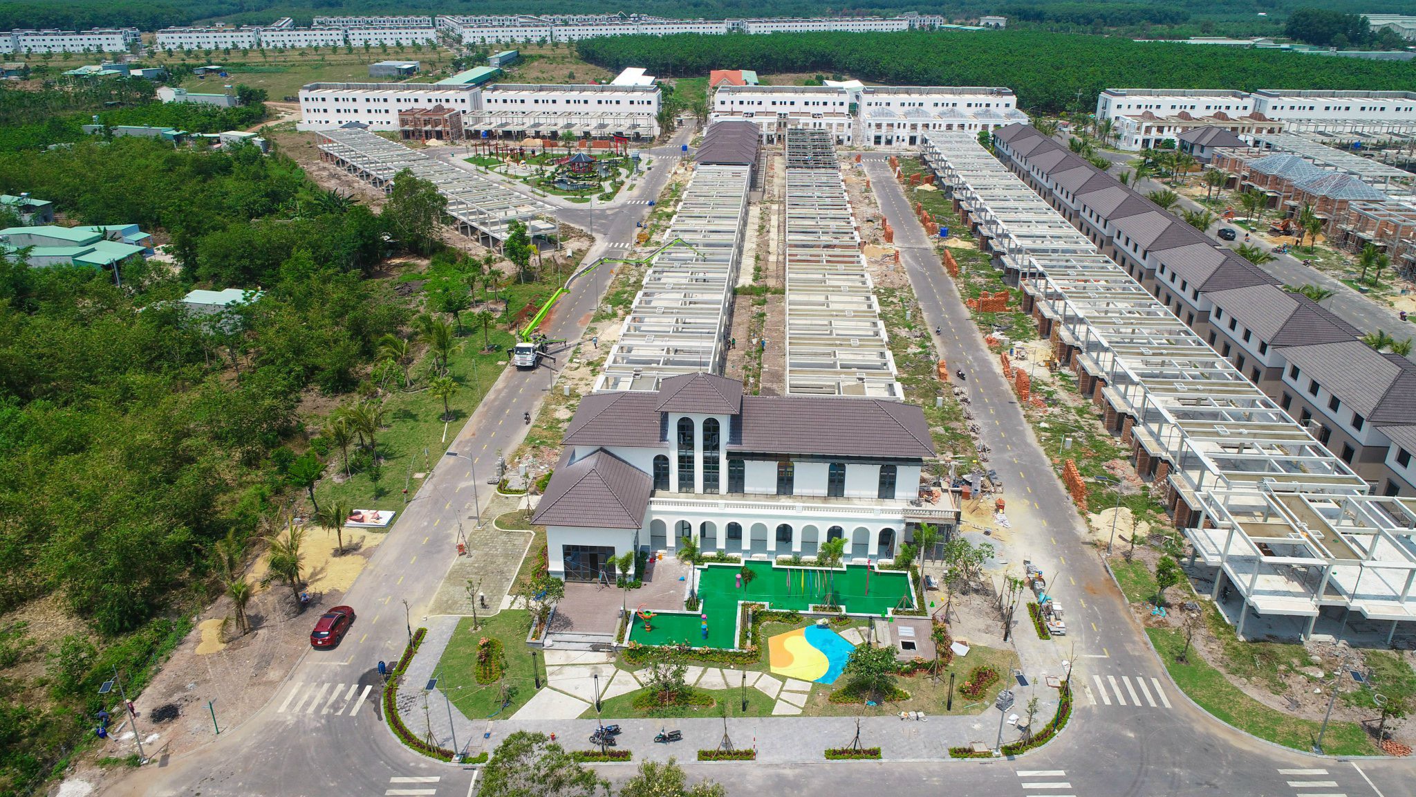 Trường học đang được xây dựng tại dự án Trường học đang được xây dựng tại dự án