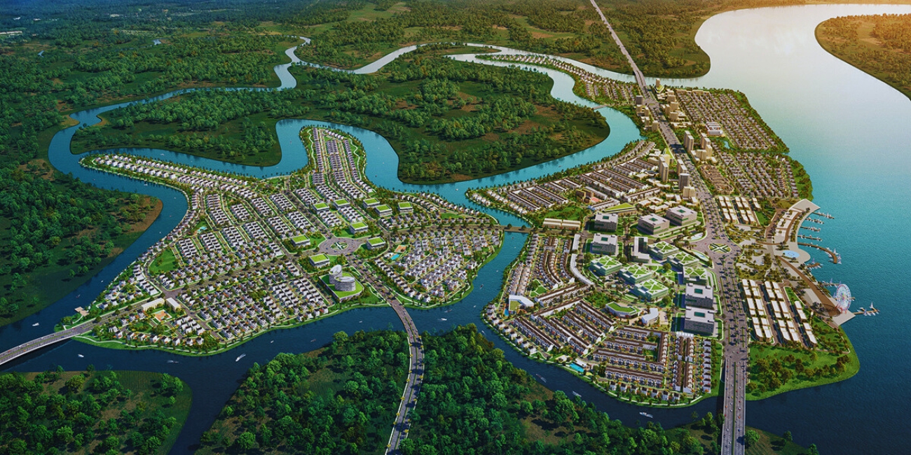 Dự án Aqua City có 7 phân khu riêng biệt