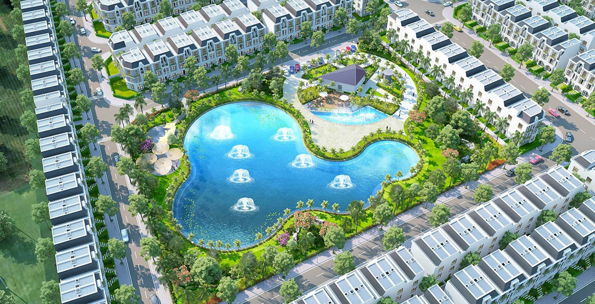 Đại Phước Molita với mật độ nhà ở lý tưởng, tiện nghi hồ điều hòa lớn