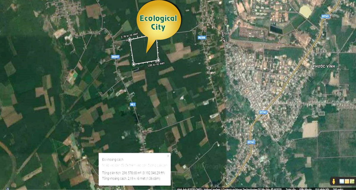 Dự án Ecological City là có thật tại Bình Dương
