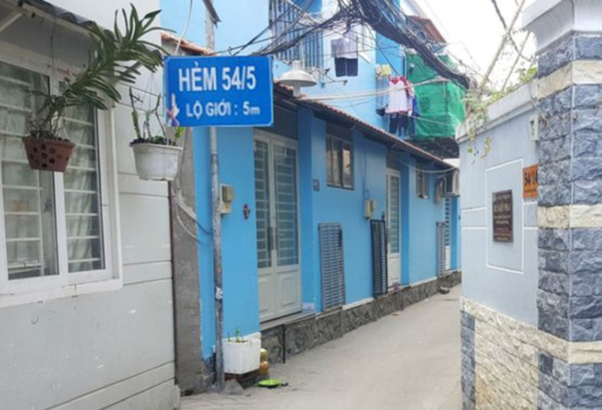 Mỗi con đường đều quy định lộ giới cụ thể