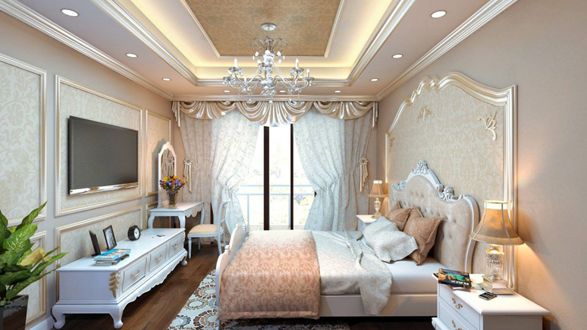Phòng ngủ đúng phong thủy may mắn