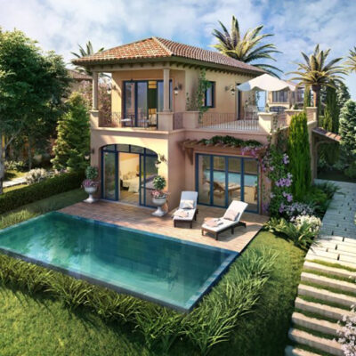Cận cảnh biệt thự tại dự án