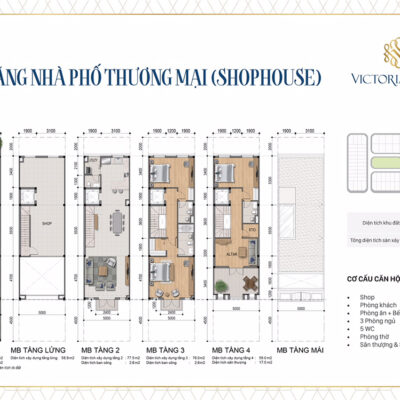 Mặt bằng Shophouse
