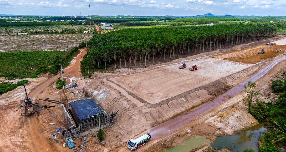 Tiến độ xây dựng đường Cao tốc Phan Thiết - Dầu Giây tháng mới nhất tháng 06/2021