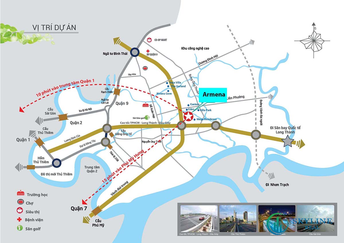 Được xây dựng tại mặt tiền đường Võ Chí Công