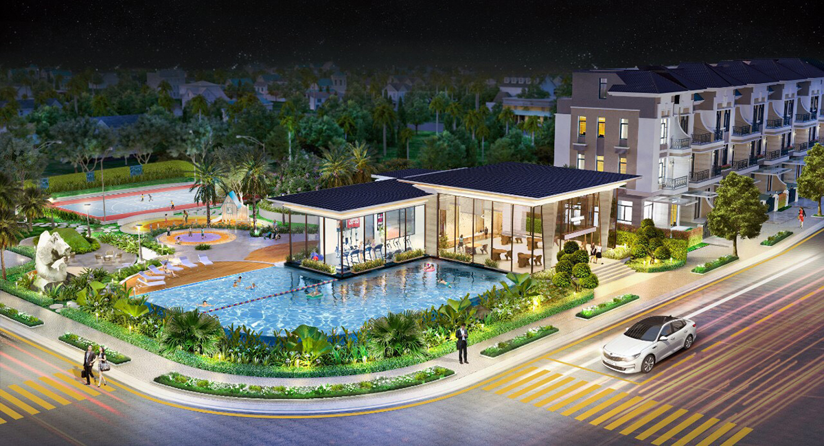 Hồ bơi thiết kế ấn tượng