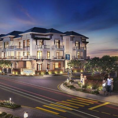 Khung cảnh về đêm tại dự án