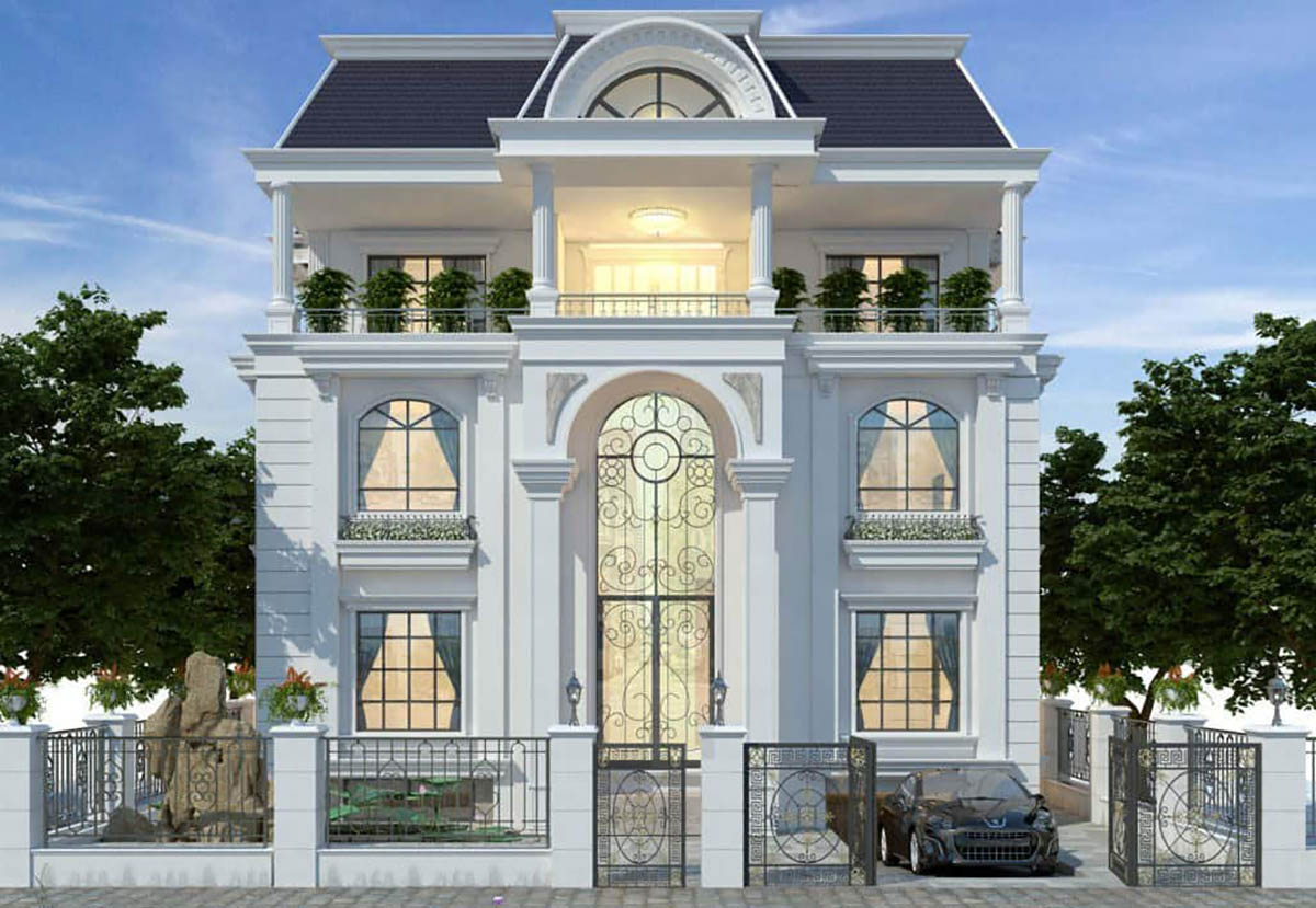 Mô hình biệt thự điển hình