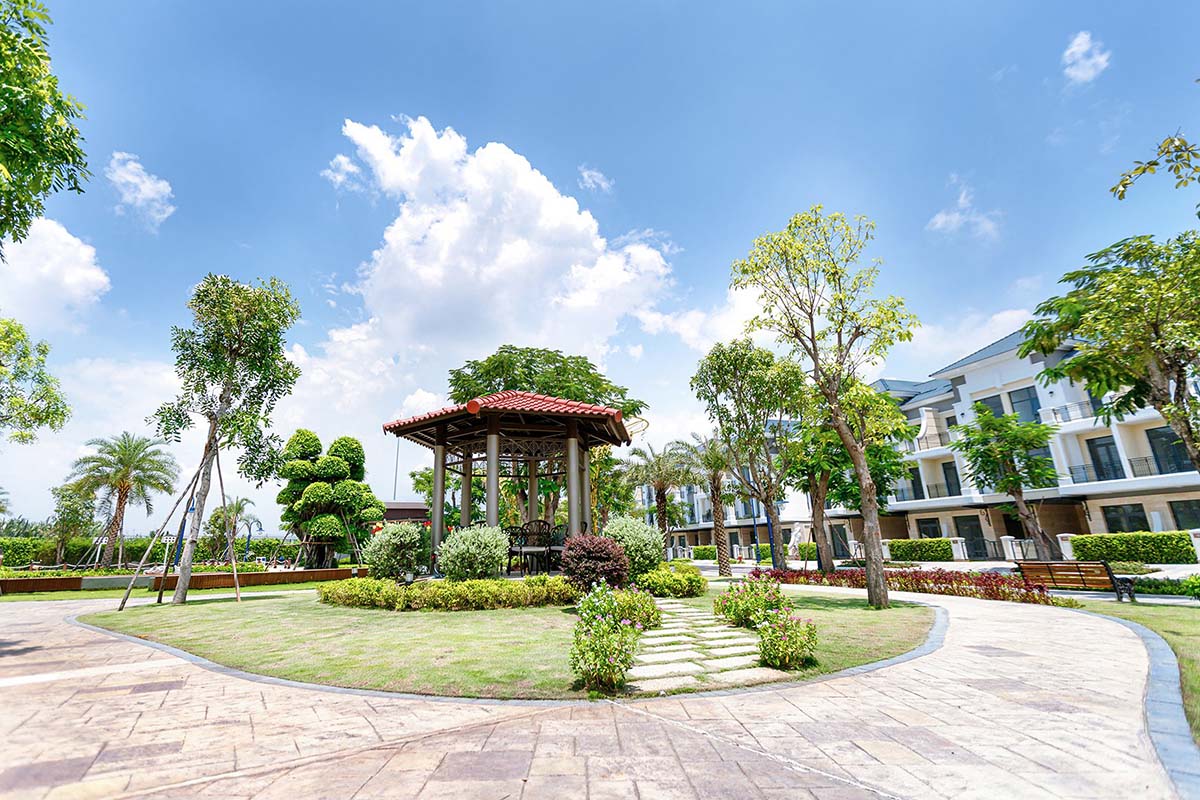Nhiều không gian xanh