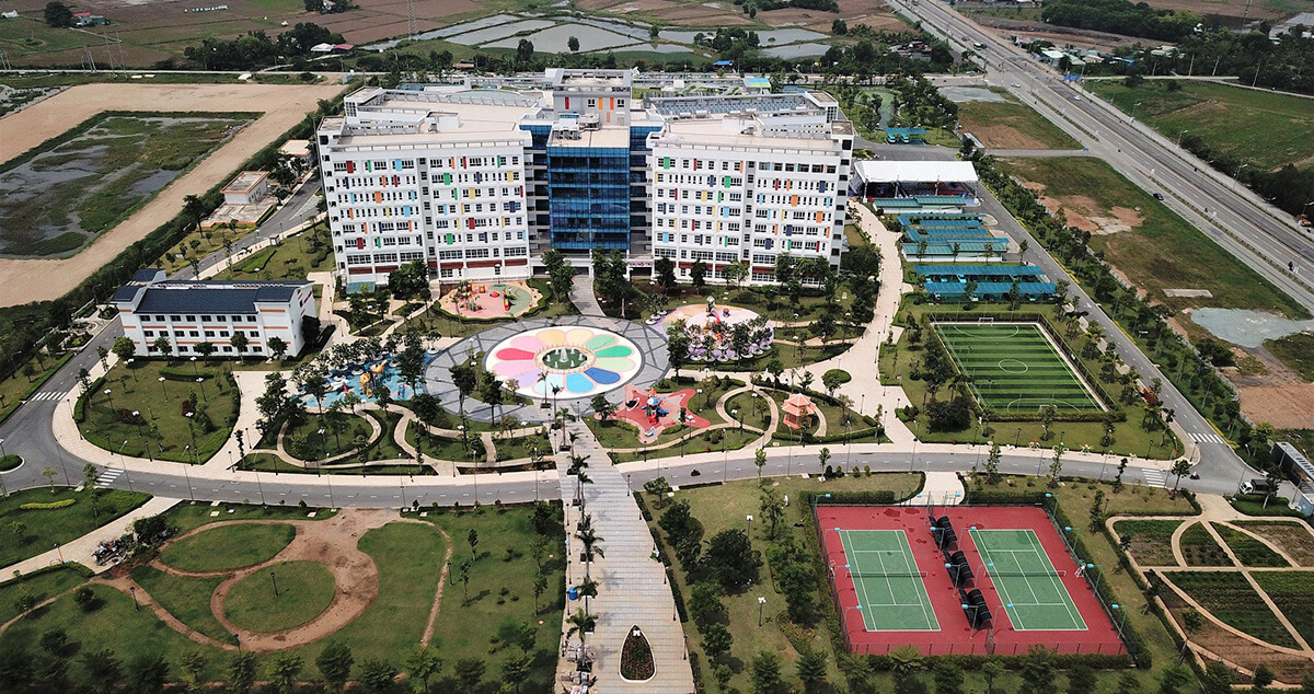Quy mô xây dựng lớn đến 320ha