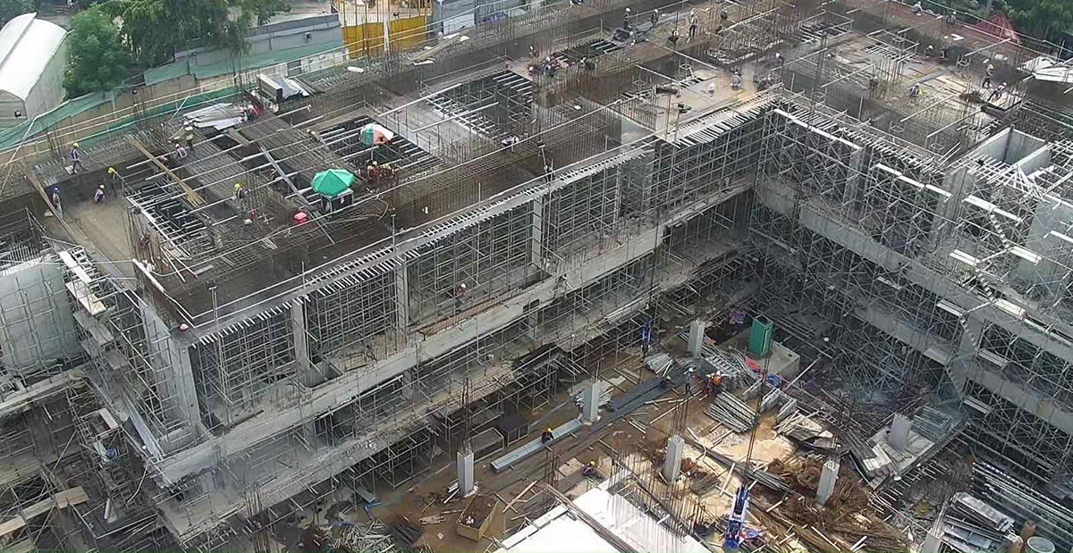 Giai đoạn thi công