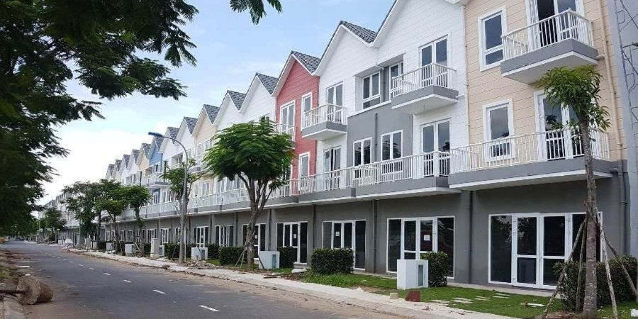 Dãy nhà mẫu dự án