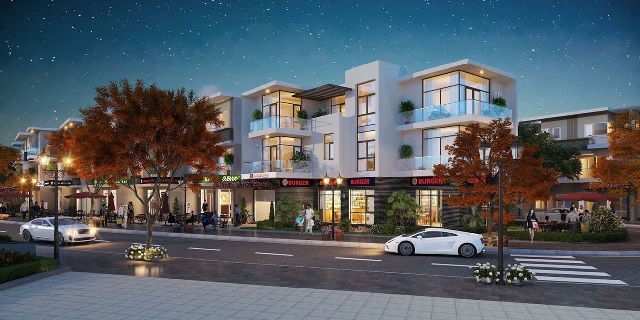 Khu shophouse hiện đại