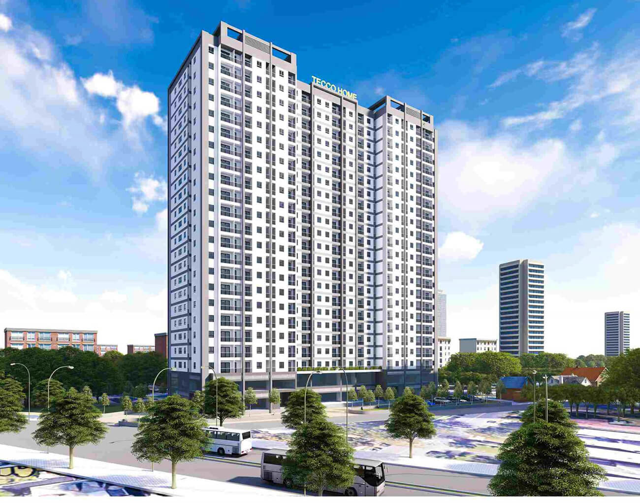 Căn hộ cao 22 tầng nổi