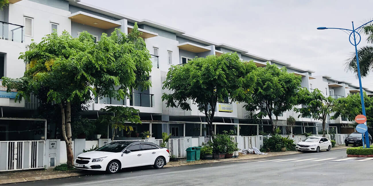 Dãy phố của dự án