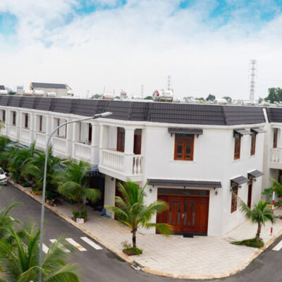 Diện tích cây xanh lớn