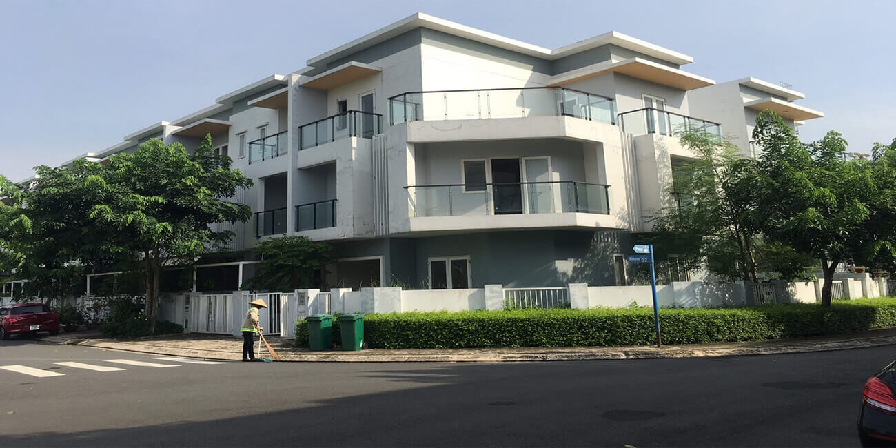 Góc nhìn từ xa của biệt thự