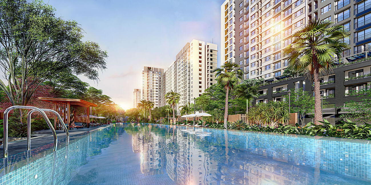 Hồ bơi vô cực sang trọng thư giãn