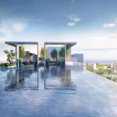 Hồ bơi vô cực trên không