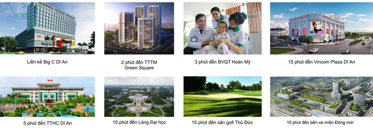 Khả năng liên kết vùng rất thuận tiện