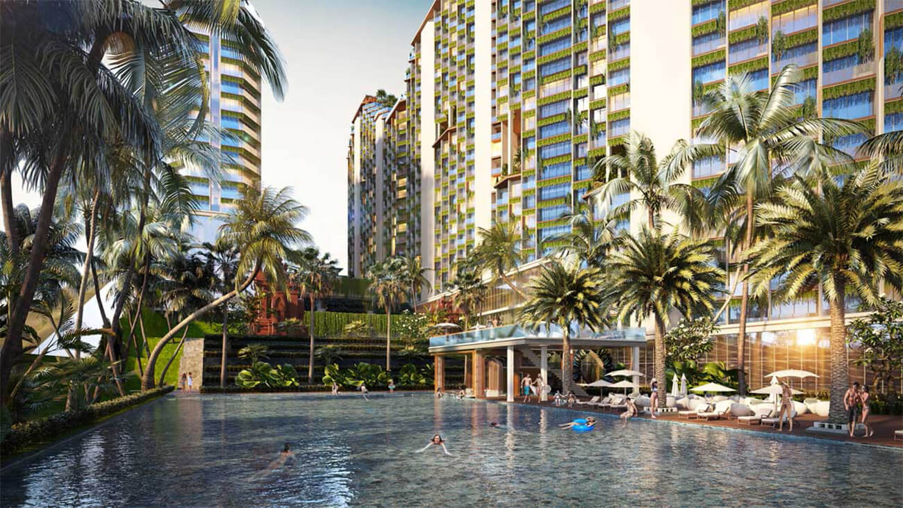 Không gian thư giãn thoải mái cho cư dân