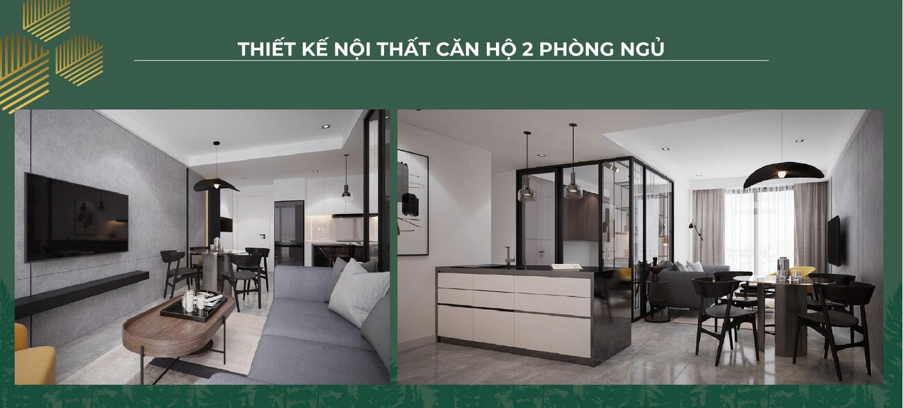 Nội thất căn 2PN
