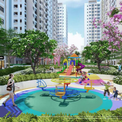 Phối cảnh khu vui chơi trẻ em