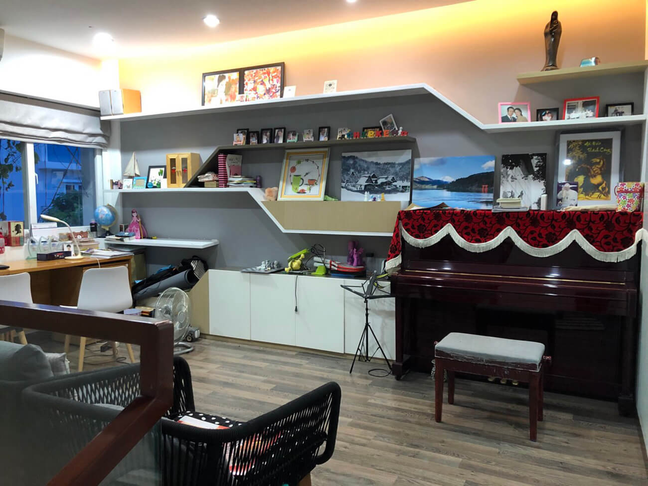 Sử dụng gam màu trang nhã