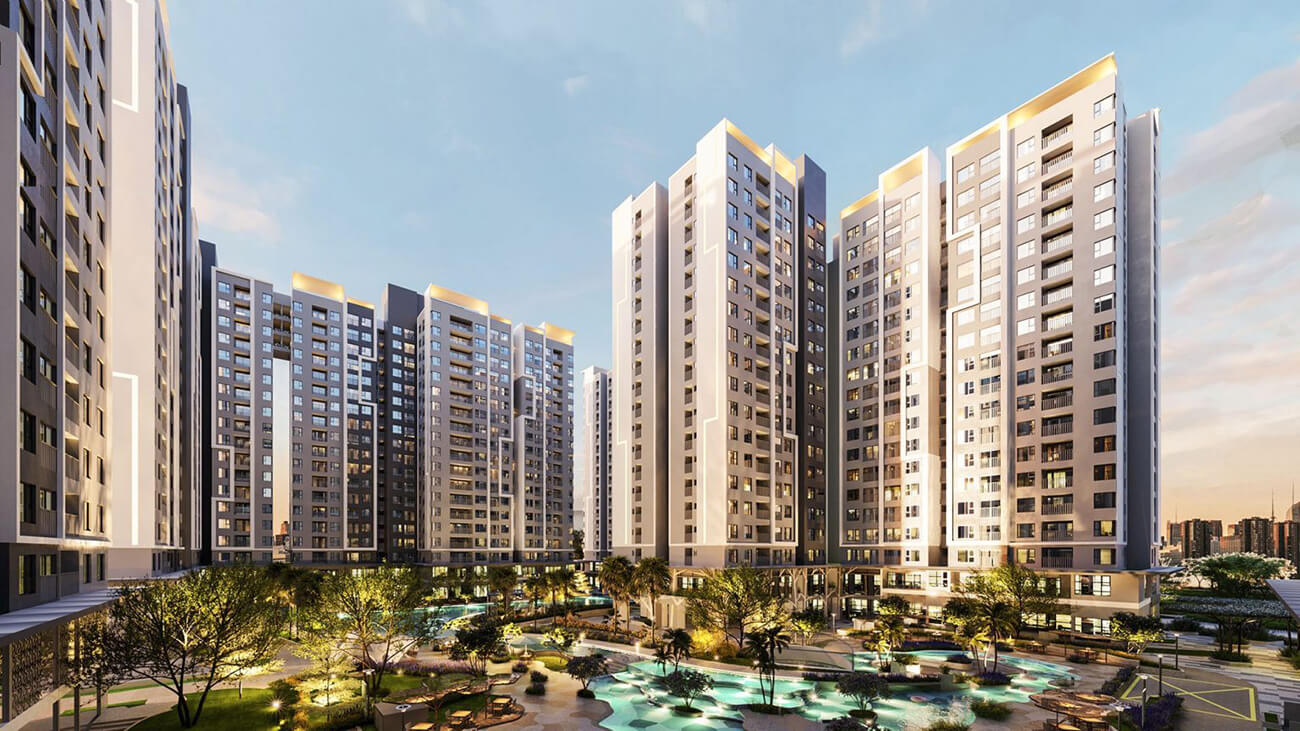 Thiết kế đẳng cấp sang trọng chào đón cư dân