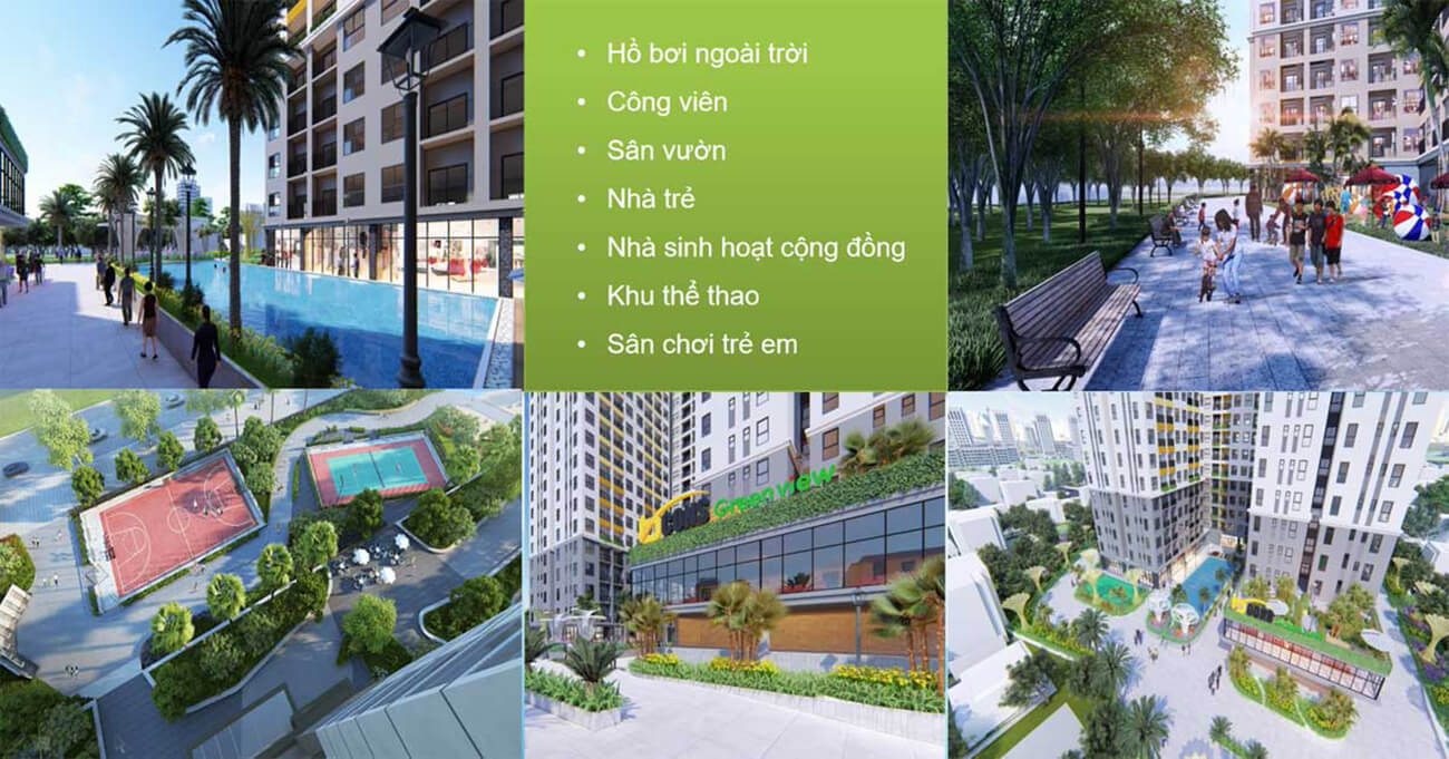 Tiện ích nội khu đầy đủ