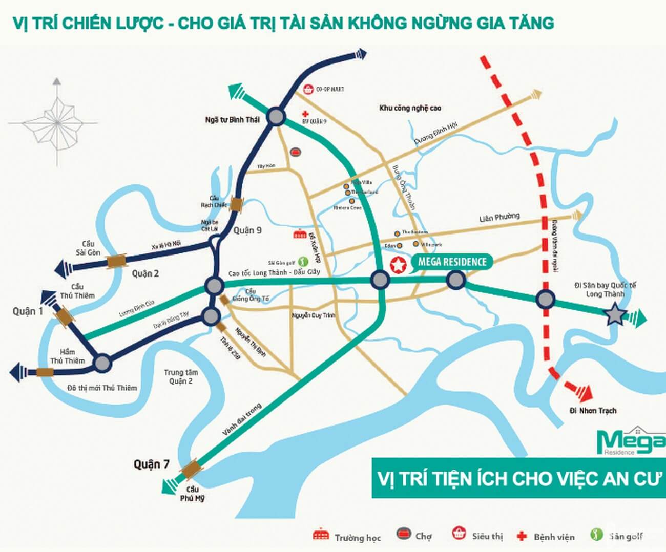 Vị trí chiến lược nên có tiềm năng phát triển lớn trong tương lai
