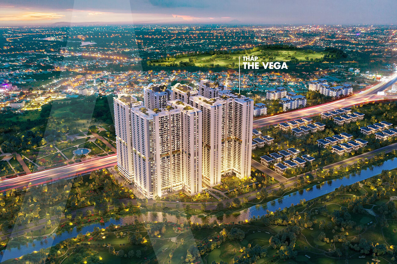 Vị trí tháp The Vega