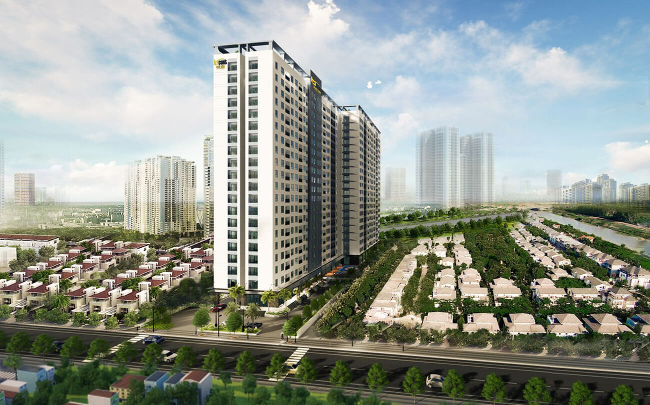 2 block căn hộ chung cư Bcons