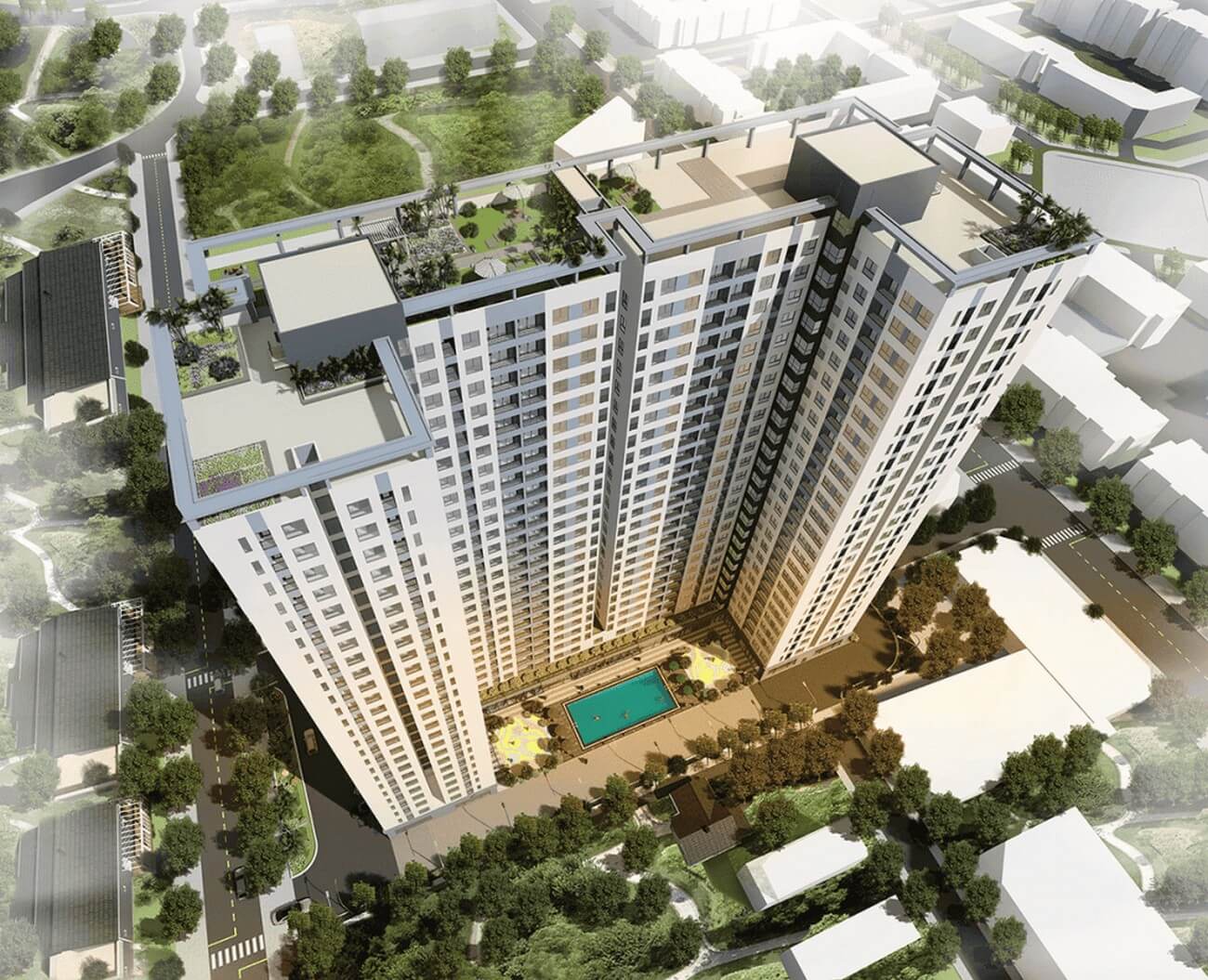 Cận cảnh góc nhìn từ trên cao