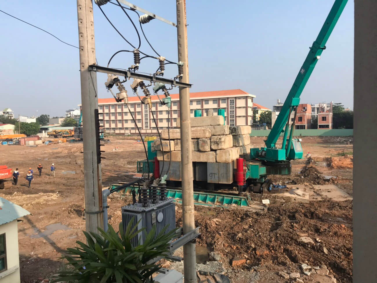 Dự án khi được quy hoạch và bắt đầu xây dựng