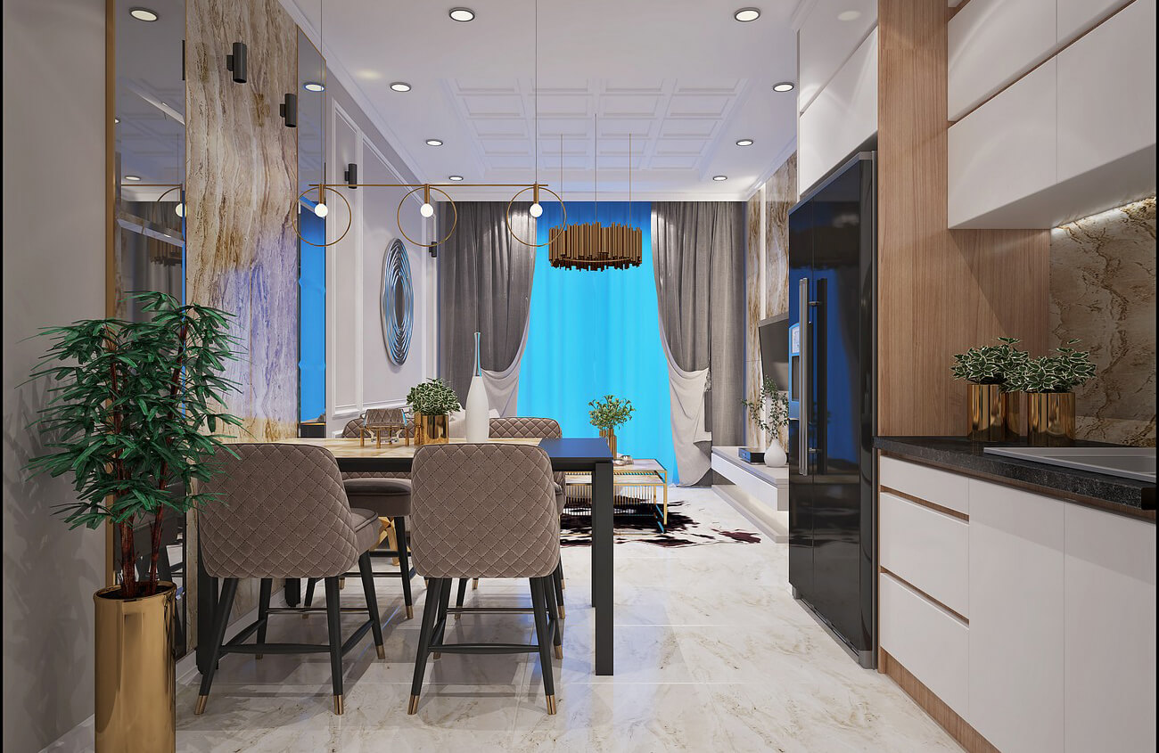 Không gian quây quần của các thành viên trong gia đình