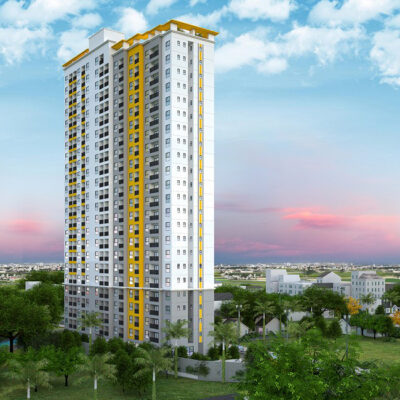 Không gian xanh bao phủ dự án