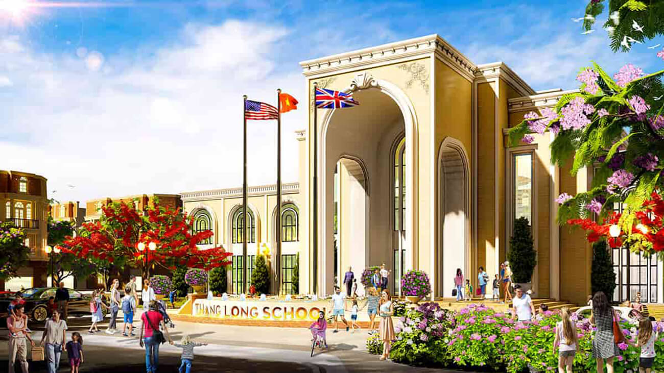 Khu trường học chuẩn quốc tế