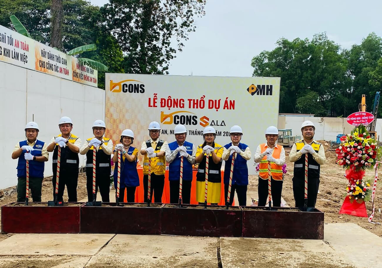Lễ động thổ Bcons Sala