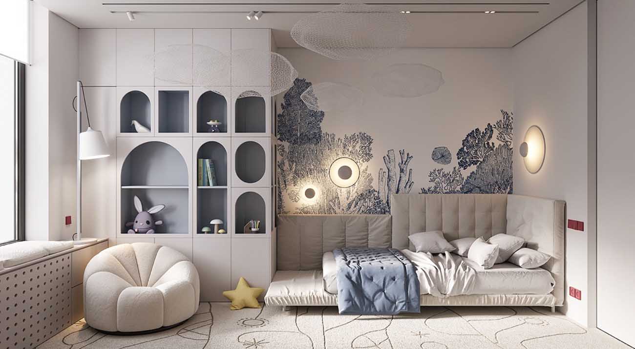 Lưu ý khi thiết kế phòng ngủ trẻ em